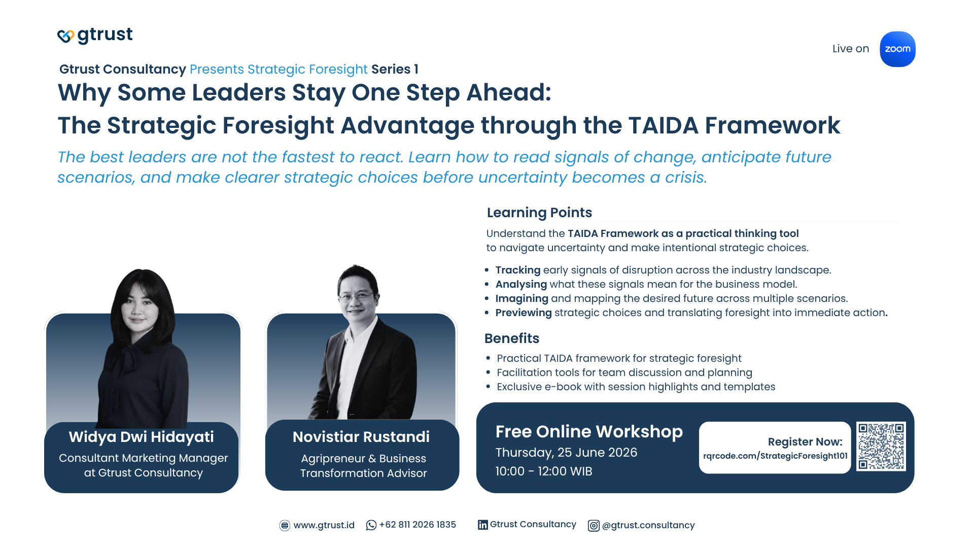 Why Some Leaders Stay One Step Ahead: The Strategic Foresight Advantage through the TAIDA Framework